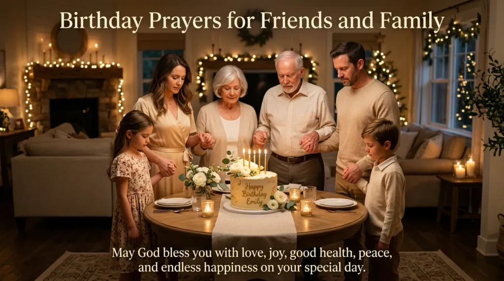 Birthday Prayers for Friends and Family