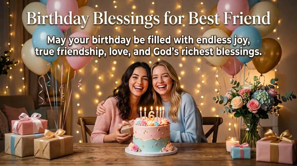 Birthday Blessings for Best Friend