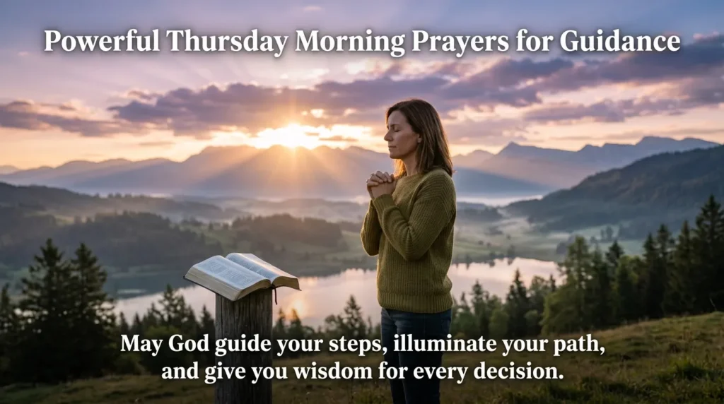 Powerful Thursday Morning Prayers for Guidance