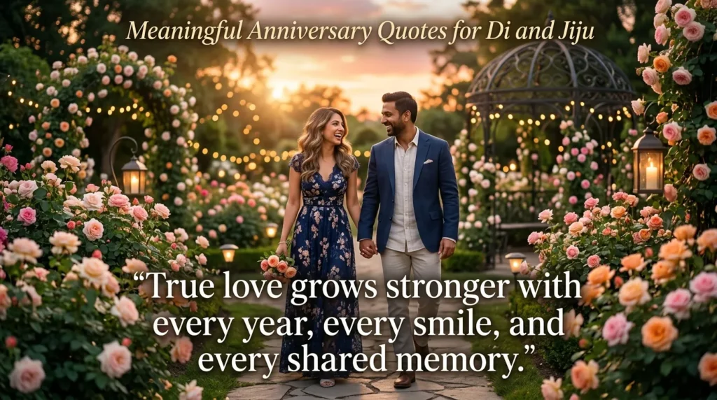 Meaningful Anniversary Quotes for Di and Jiju