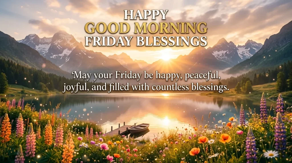 Happy Good Morning Friday Blessings