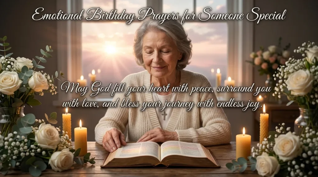 Emotional Birthday Prayers for Someone Special