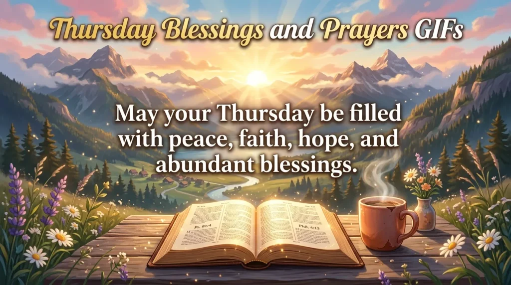 Thursday Blessings and Prayers GIFs