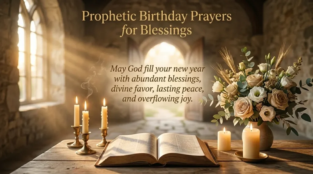 Prophetic Birthday Prayers for Blessings