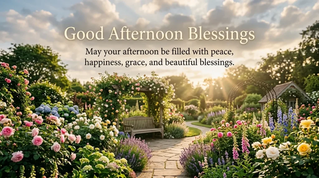 Good Afternoon Blessings