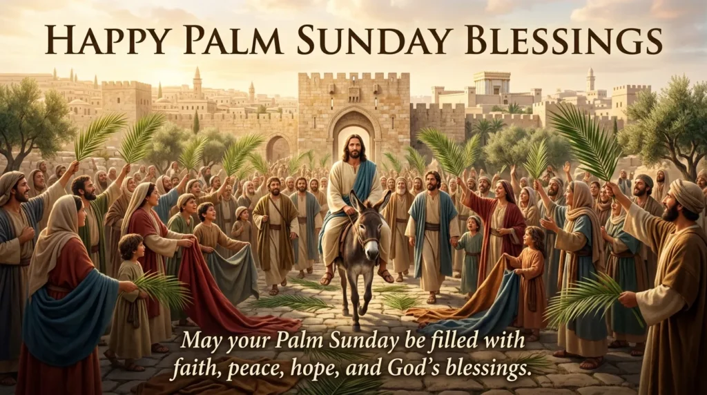 Happy Palm Sunday Blessings