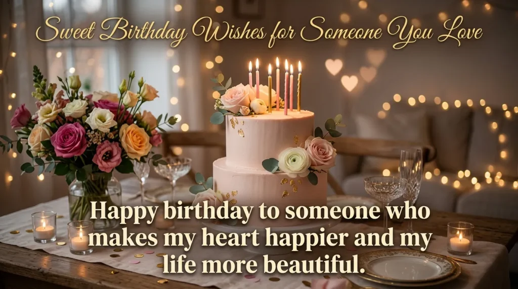 Sweet Birthday Wishes for Someone You Love
