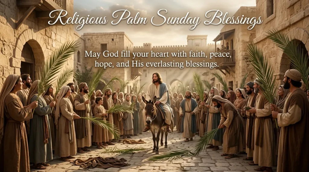 Religious Palm Sunday Blessings