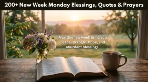 200+ New Week Monday Blessings, Quotes & Prayers