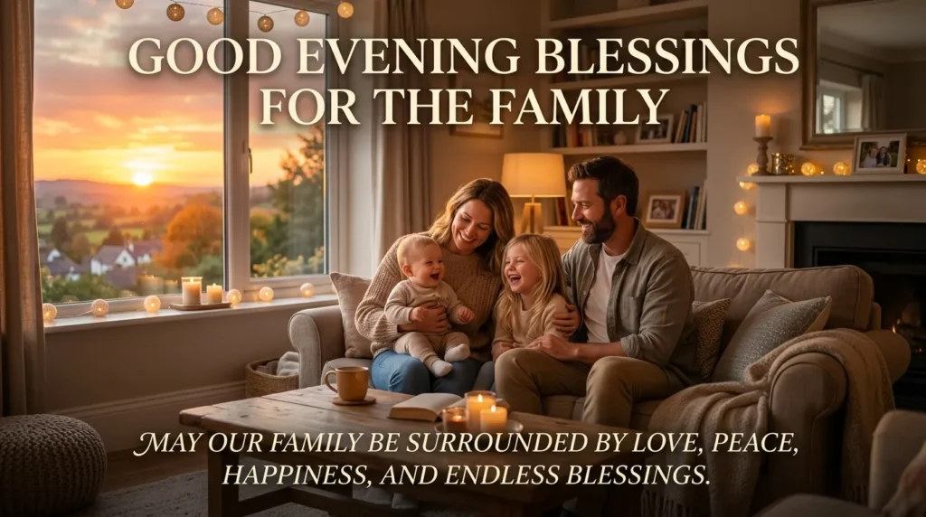 Good evening, blessings for the Family