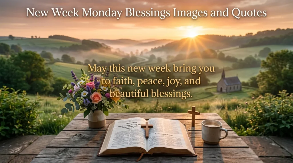 New Week Monday Blessings Images and Quotes