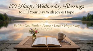 150+Happy Wednesday Blessings to Fill Your Day With Joy & Hope