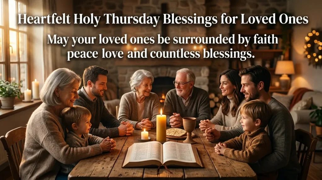 Heartfelt Holy Thursday Blessings for Loved Ones