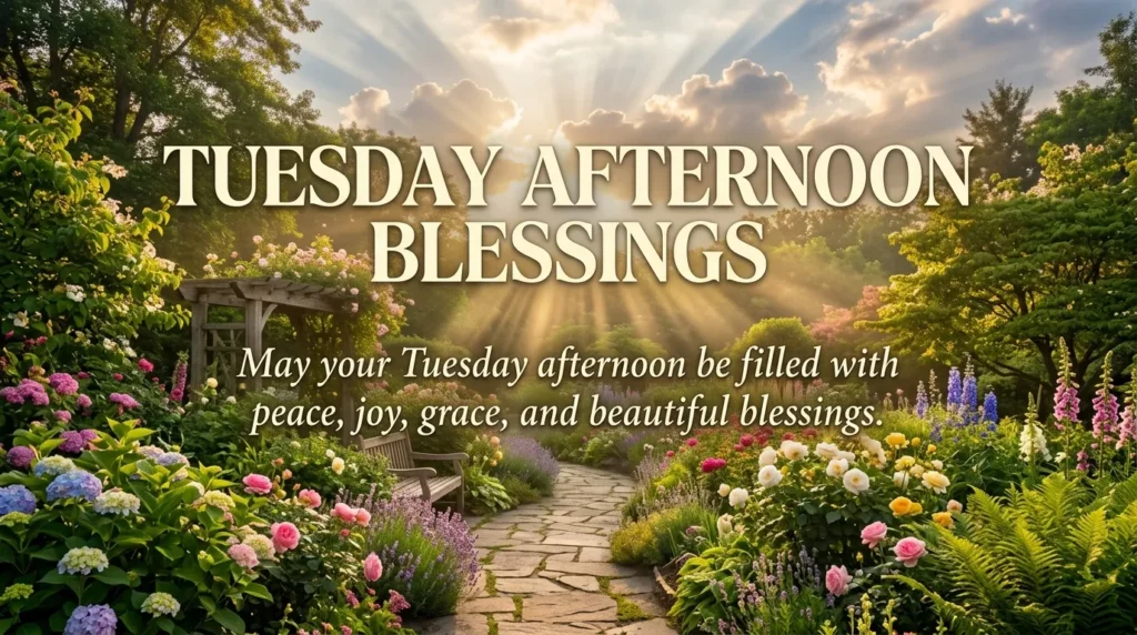 Tuesday Afternoon Blessings