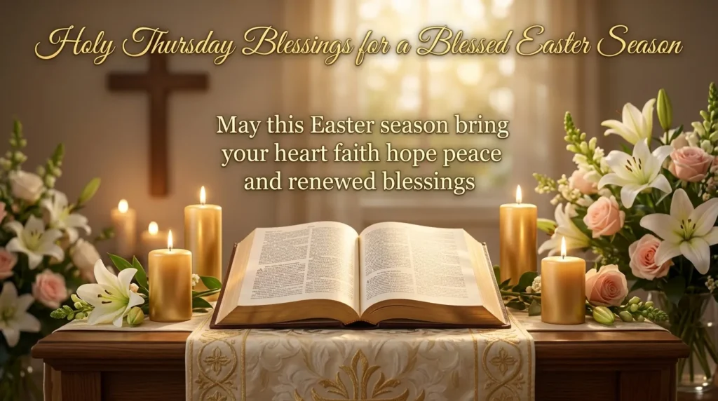 Meaningful Holy Thursday Messages of Faith and Love
