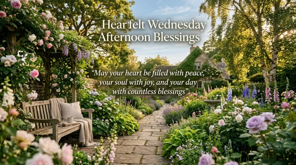 Heartfelt Wednesday Afternoon Blessings