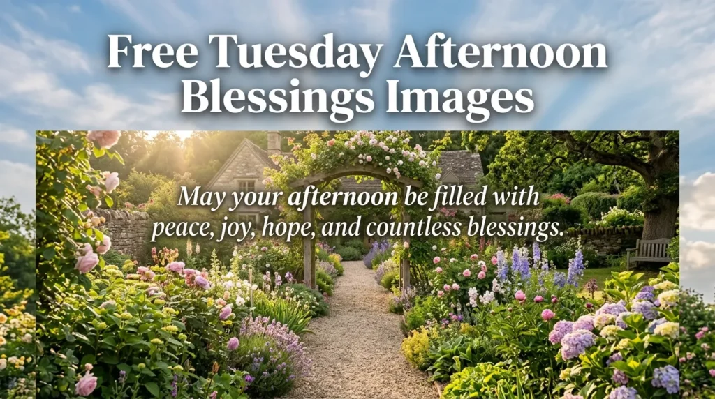 Free Tuesday Afternoon Blessings Images