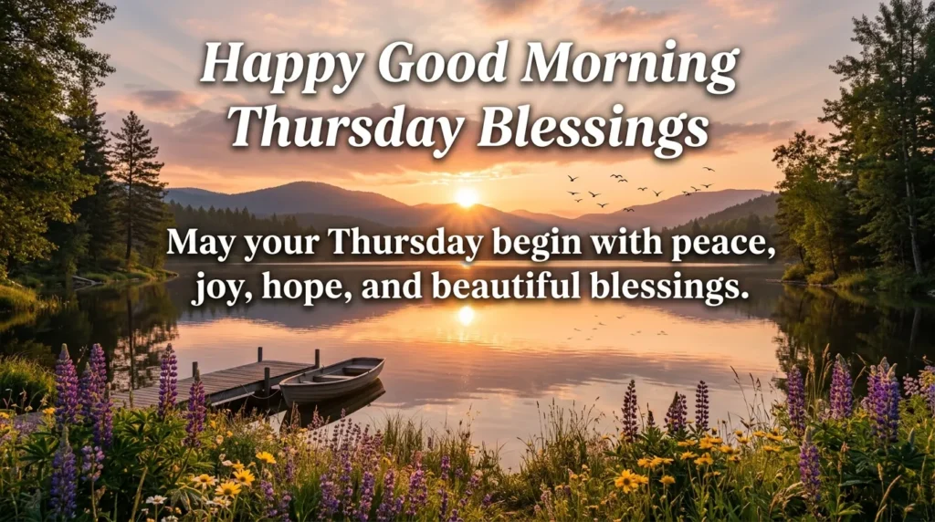Happy Good Morning Thursday Blessings