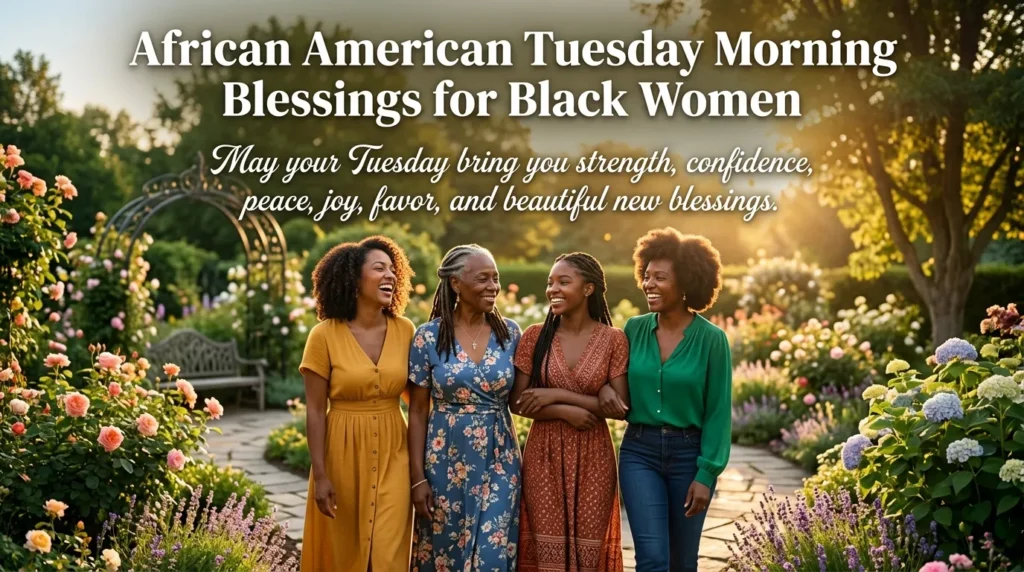 African American Tuesday Morning Blessings for Black Women