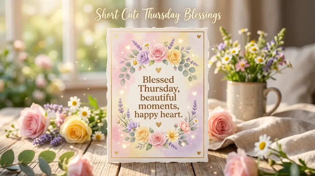 Short Cute Thursday Blessings