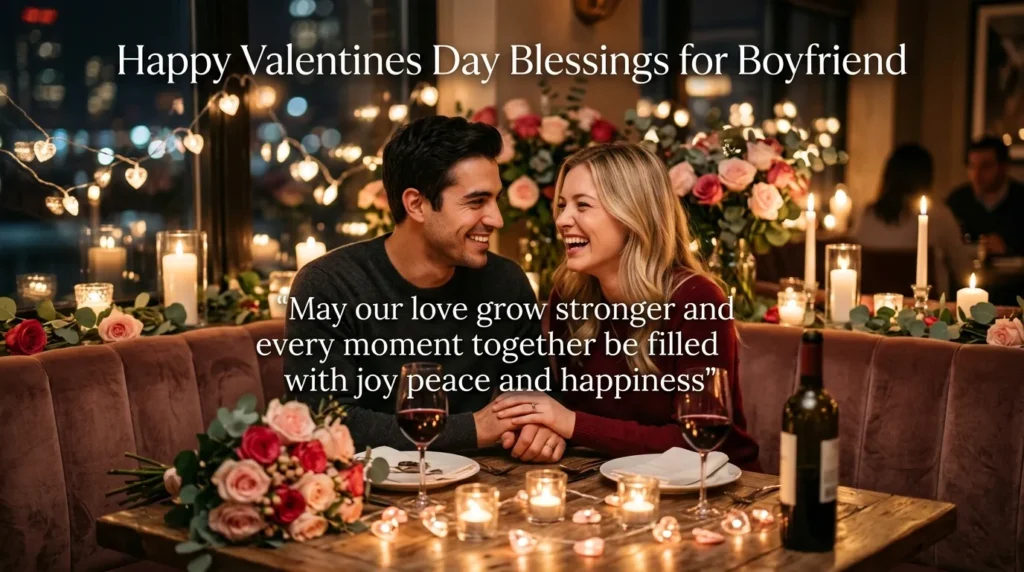 Happy Valentine's Day Blessings for Boyfriend
