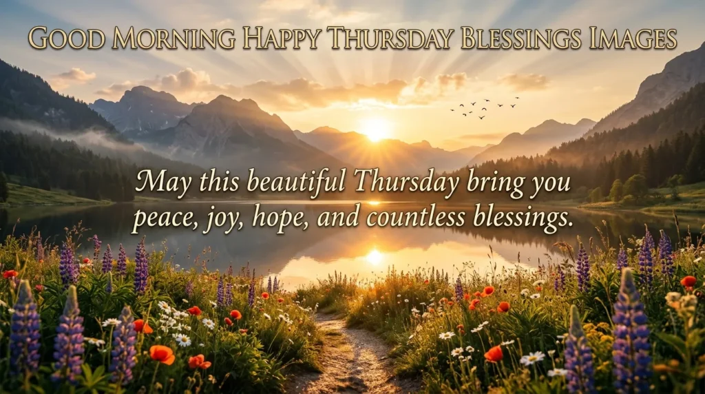 Good Morning Happy Thursday Blessings Images