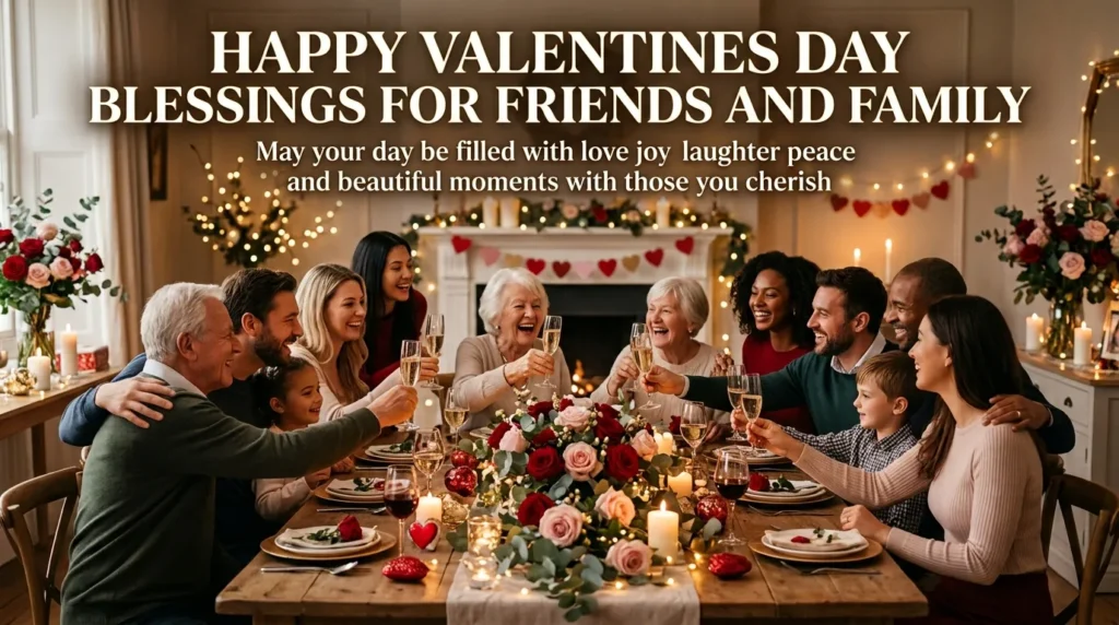Happy Valentine's Day Blessings for Friends and Family