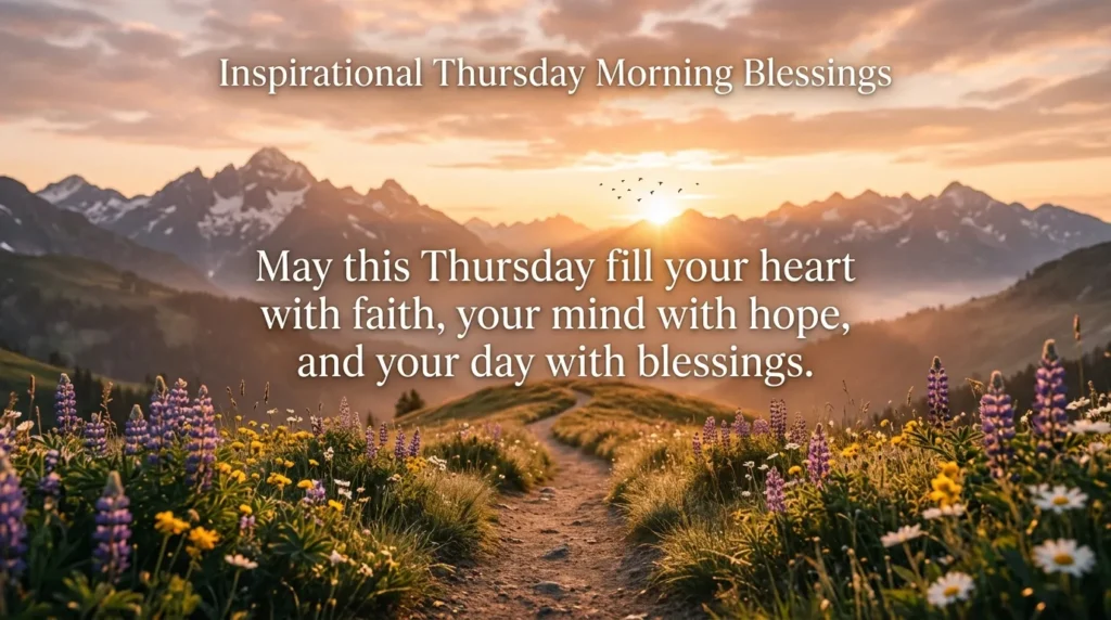 Inspirational Thursday Morning Blessings