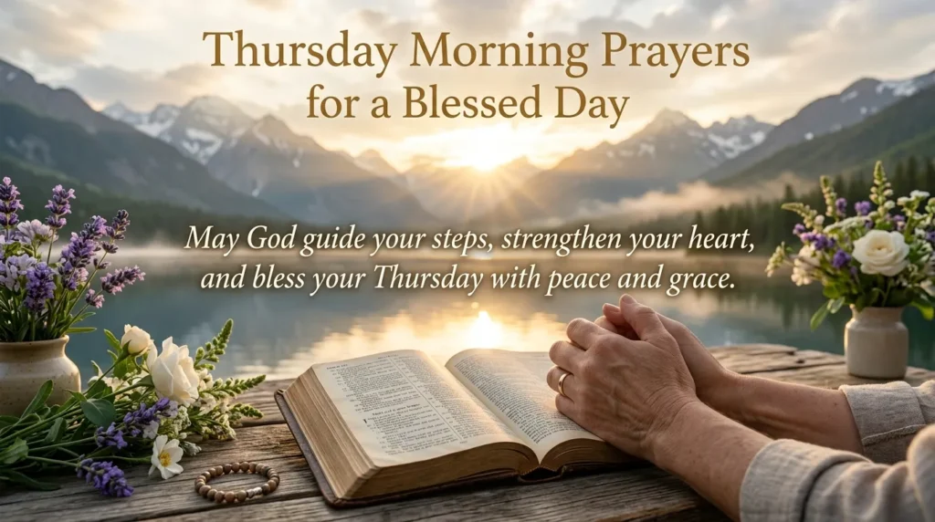 Thursday Morning Prayers for a Blessed Day