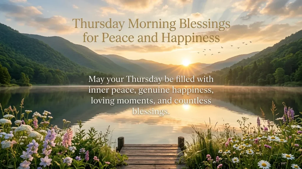 Thursday Morning Blessings for Peace and Happiness