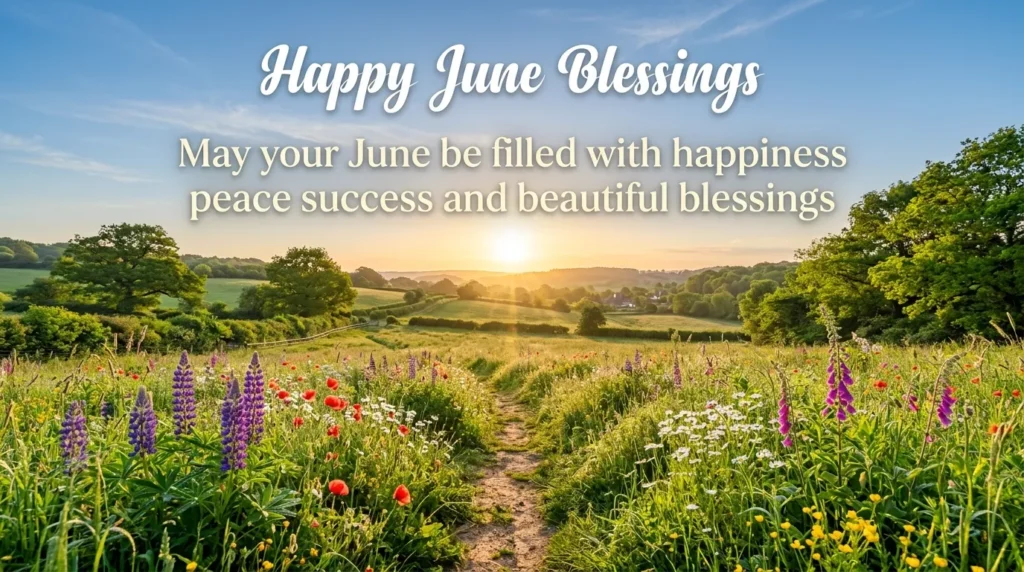 Happy June Blessings