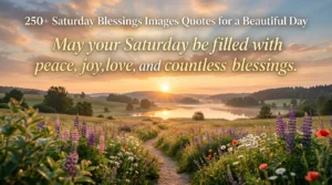 250+ Saturday Blessings Images Quotes for a Beautiful Day