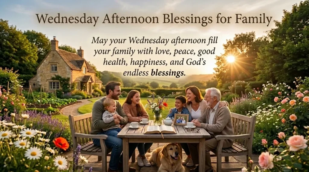 Wednesday Afternoon Blessings for Family