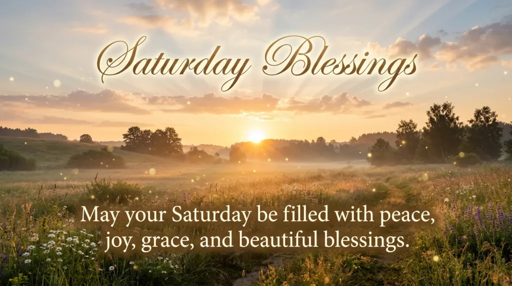 Saturday Blessings