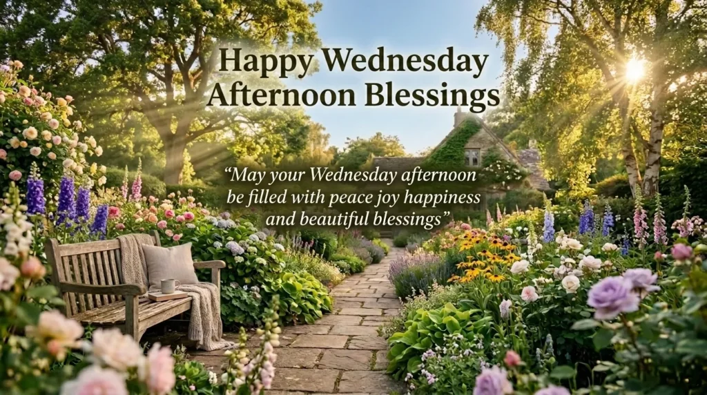 Happy Wednesday Afternoon Blessings