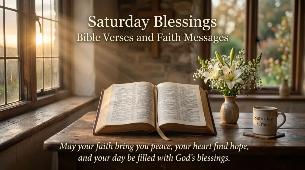 Saturday Blessings Bible Verses and Faith Messages